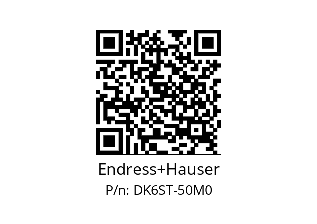   Endress+Hauser DK6ST-50M0