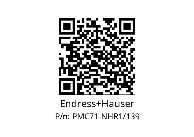   Endress+Hauser PMC71-NHR1/139