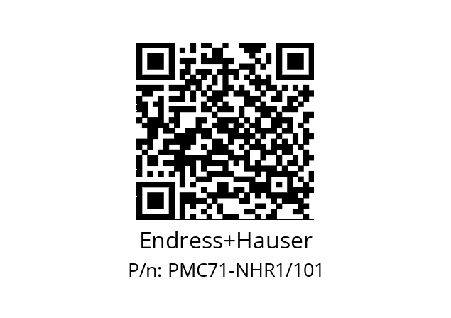   Endress+Hauser PMC71-NHR1/101