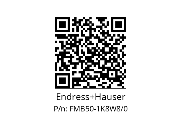   Endress+Hauser FMB50-1K8W8/0