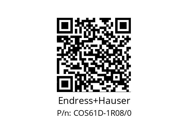   Endress+Hauser COS61D-1R08/0