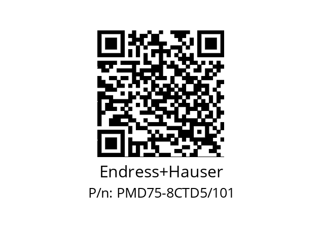   Endress+Hauser PMD75-8CTD5/101