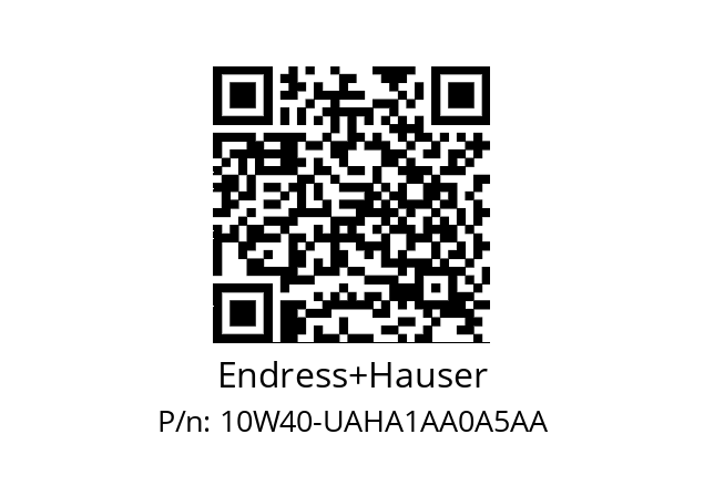   Endress+Hauser 10W40-UAHA1AA0A5AA