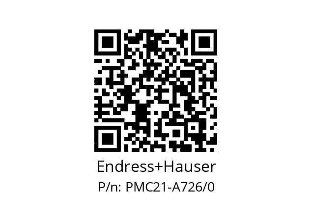   Endress+Hauser PMC21-A726/0