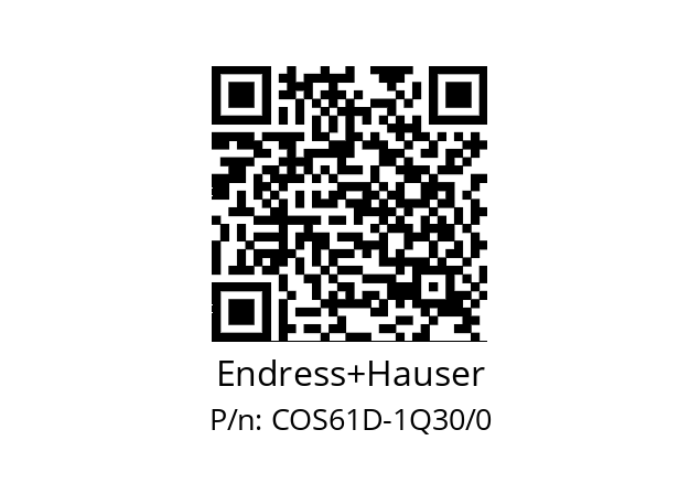   Endress+Hauser COS61D-1Q30/0