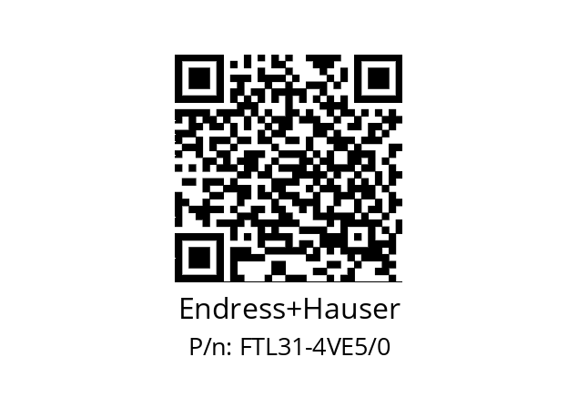   Endress+Hauser FTL31-4VE5/0