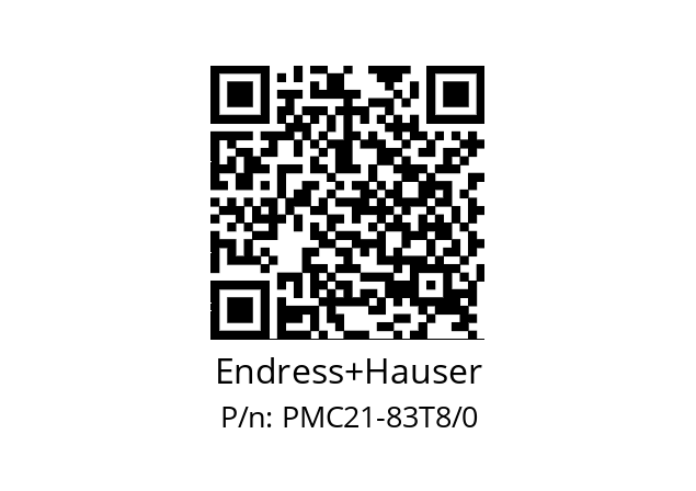   Endress+Hauser PMC21-83T8/0