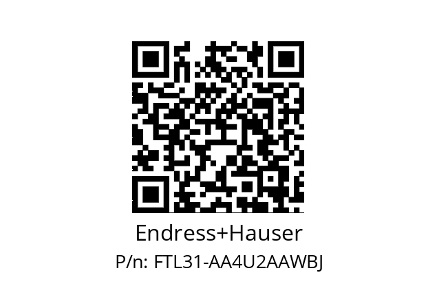   Endress+Hauser FTL31-AA4U2AAWBJ