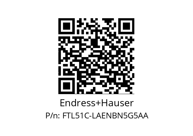   Endress+Hauser FTL51C-LAENBN5G5AA