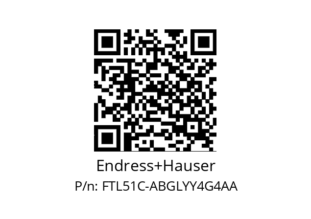   Endress+Hauser FTL51C-ABGLYY4G4AA