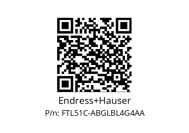   Endress+Hauser FTL51C-ABGLBL4G4AA