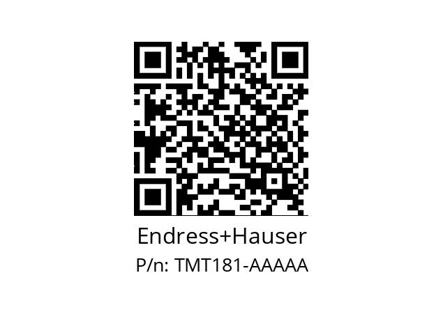   Endress+Hauser TMT181-AAAAA