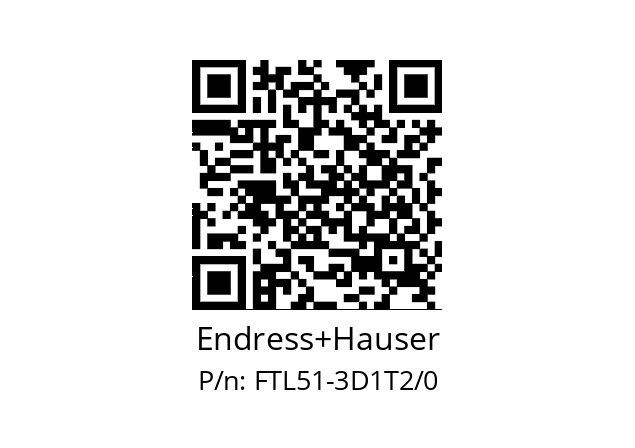   Endress+Hauser FTL51-3D1T2/0