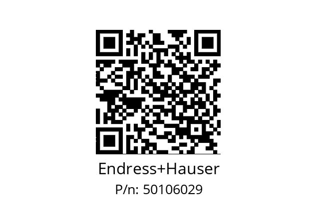   Endress+Hauser 50106029