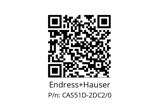   Endress+Hauser CAS51D-2DC2/0