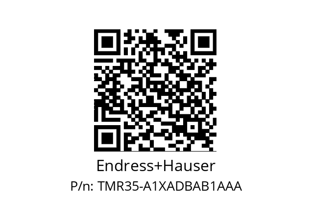   Endress+Hauser TMR35-A1XADBAB1AAA