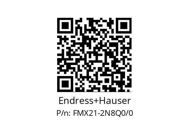   Endress+Hauser FMX21-2N8Q0/0