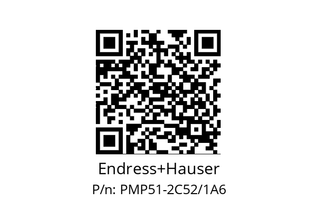   Endress+Hauser PMP51-2C52/1A6