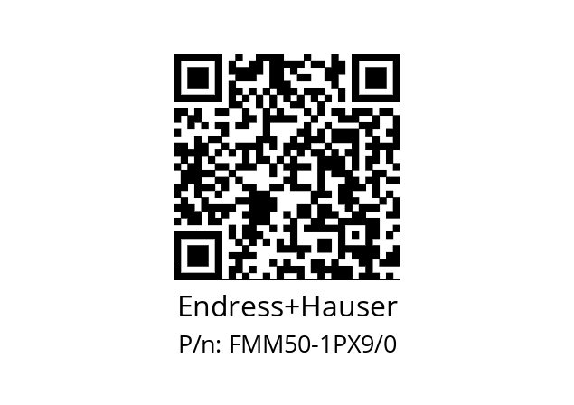   Endress+Hauser FMM50-1PX9/0