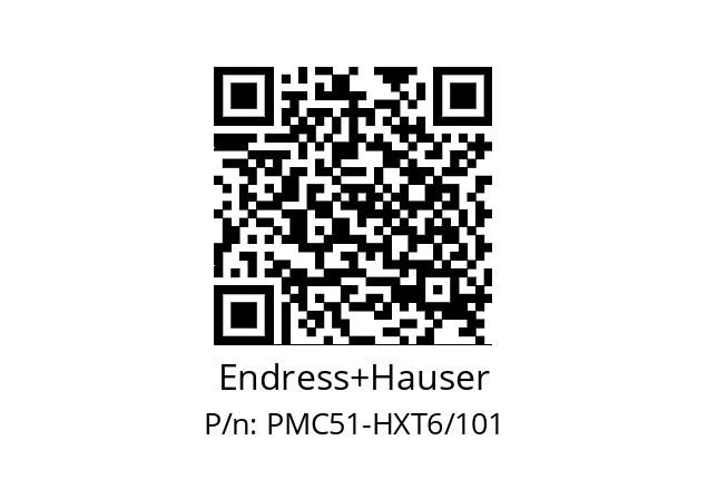   Endress+Hauser PMC51-HXT6/101