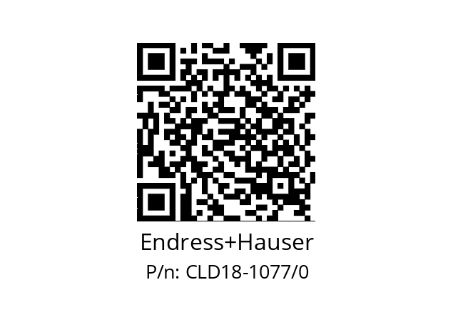   Endress+Hauser CLD18-1077/0