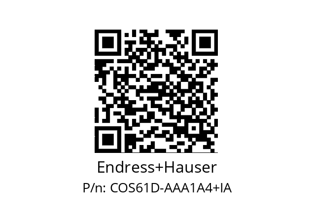   Endress+Hauser COS61D-AAA1A4+IA