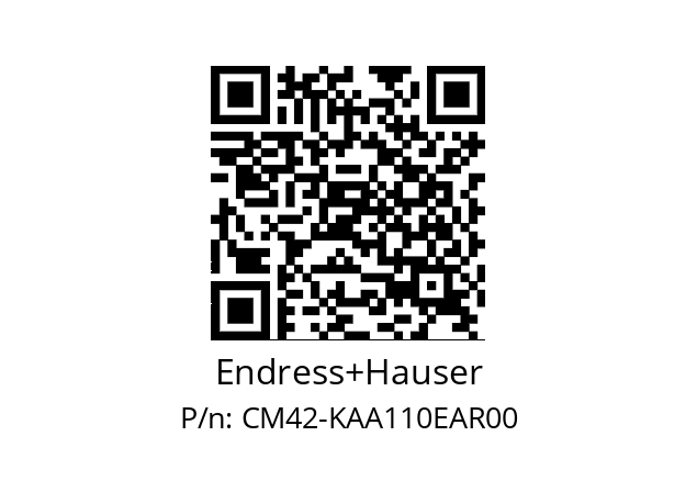   Endress+Hauser CM42-KAA110EAR00