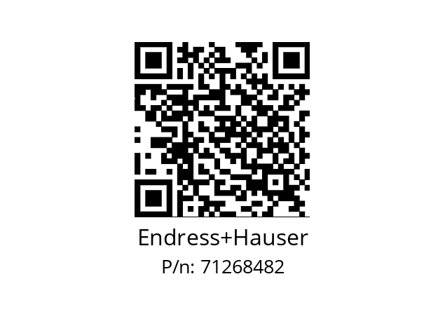   Endress+Hauser 71268482