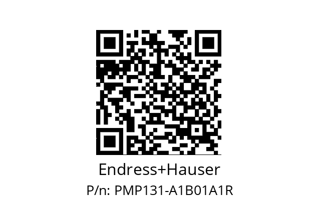   Endress+Hauser PMP131-A1B01A1R