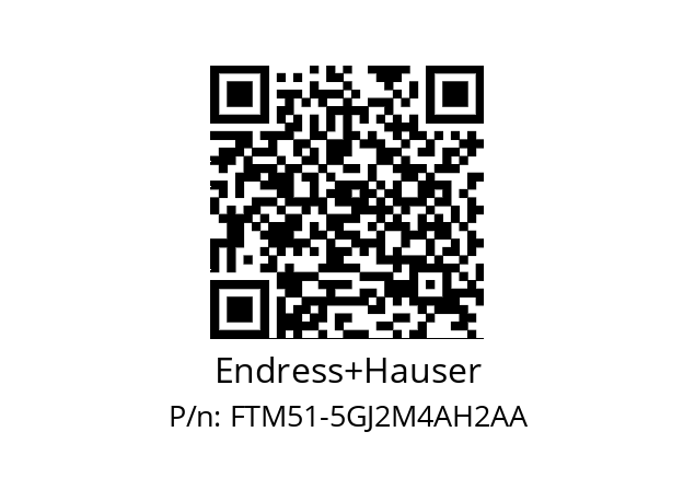   Endress+Hauser FTM51-5GJ2M4AH2AA