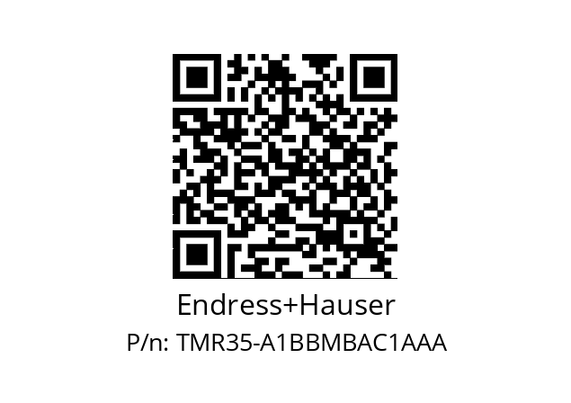   Endress+Hauser TMR35-A1BBMBAC1AAA