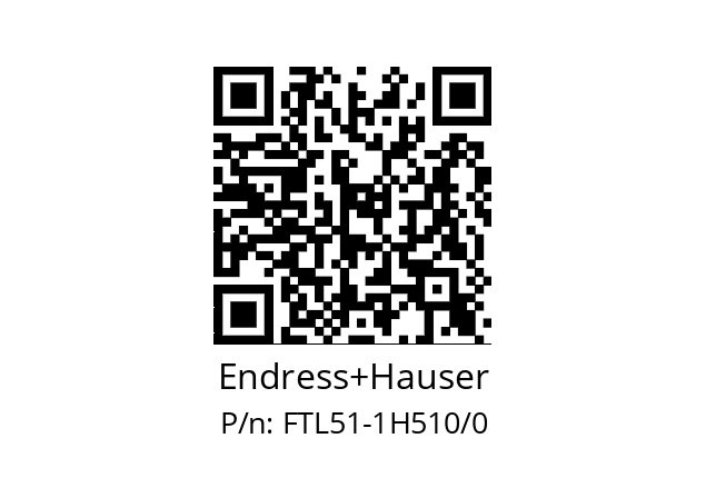   Endress+Hauser FTL51-1H510/0