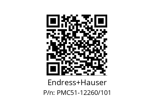   Endress+Hauser PMC51-12260/101