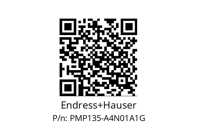   Endress+Hauser PMP135-A4N01A1G