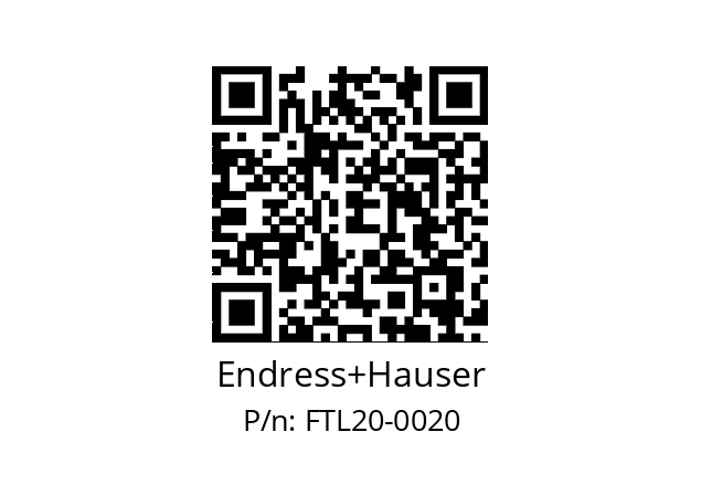   Endress+Hauser FTL20-0020