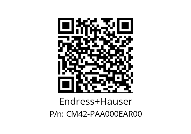   Endress+Hauser CM42-PAA000EAR00