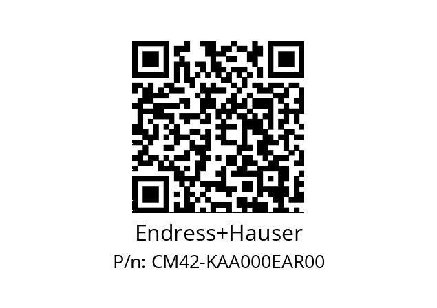   Endress+Hauser CM42-KAA000EAR00