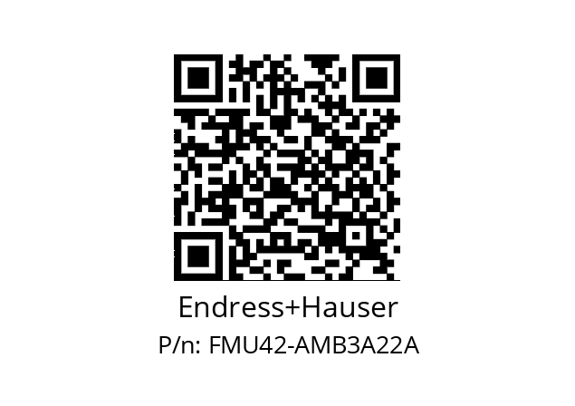   Endress+Hauser FMU42-AMB3A22A