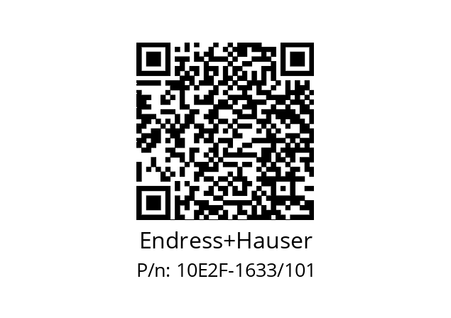  10E2F-8CGAEAA0A5AA Endress+Hauser 10E2F-1633/101