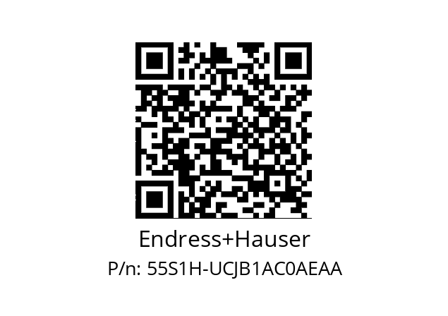   Endress+Hauser 55S1H-UCJB1AC0AEAA