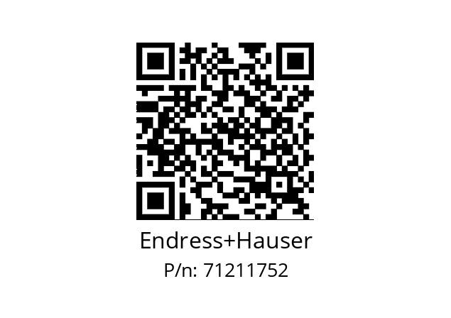   Endress+Hauser 71211752