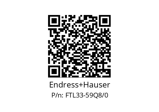  FTL33-GR4U3ABWBJ Endress+Hauser FTL33-59Q8/0