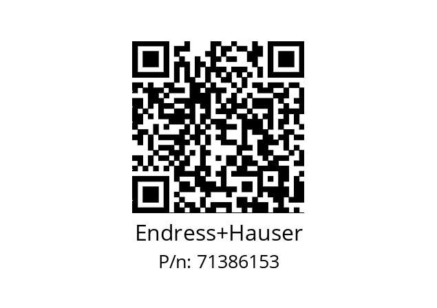   Endress+Hauser 71386153