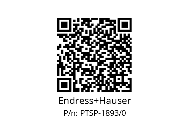  PTSP-ZA1AC7 Endress+Hauser PTSP-1893/0