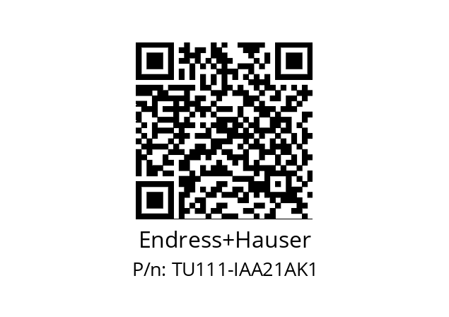   Endress+Hauser TU111-IAA21AK1