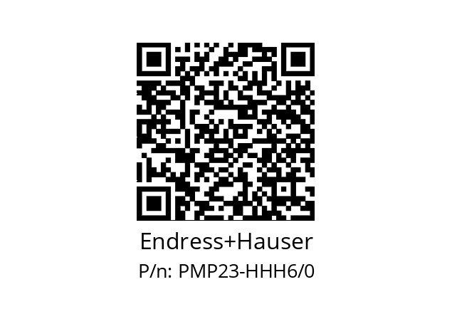  PMP23-GR1N1QBWSJ+QJ Endress+Hauser PMP23-HHH6/0