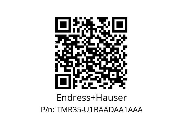   Endress+Hauser TMR35-U1BAADAA1AAA