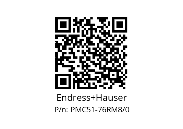   Endress+Hauser PMC51-76RM8/0