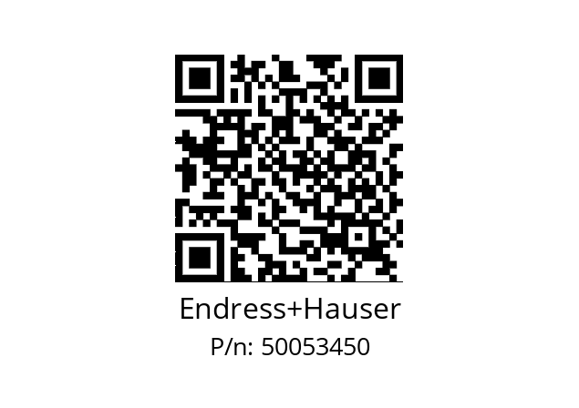   Endress+Hauser 50053450