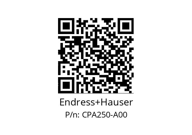   Endress+Hauser CPA250-A00